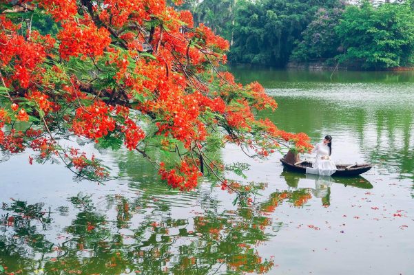 Hướng dẫn tạo dáng chụp ảnh áo dài ngoại cảnh đẹp khi du lịch