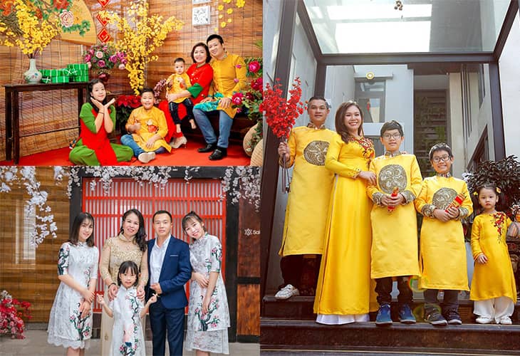 Chụp ảnh gia đình 5 người Chụp ảnh gia đình 5 người