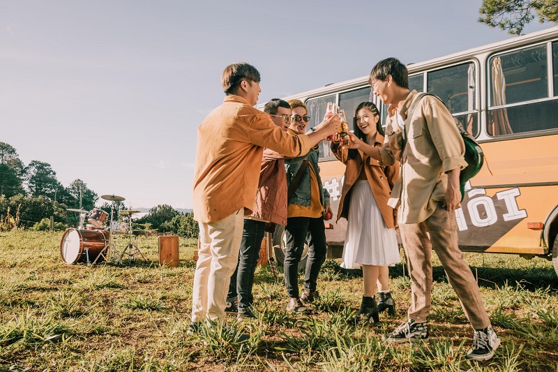 Studio chụp hình tết nhóm tại Sài Gòn