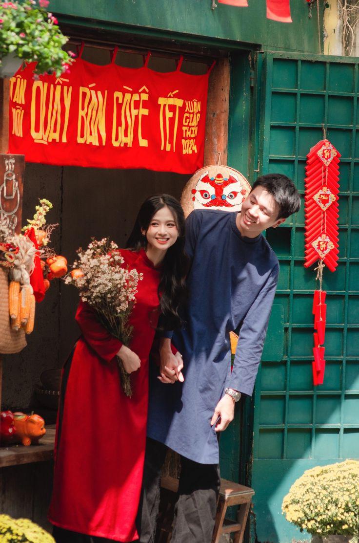 Chụp ảnh couple Tết và những điều cần lưu ý để có ảnh đẹp Chụp ảnh couple Tết và những điều cần lưu ý để có ảnh đẹp