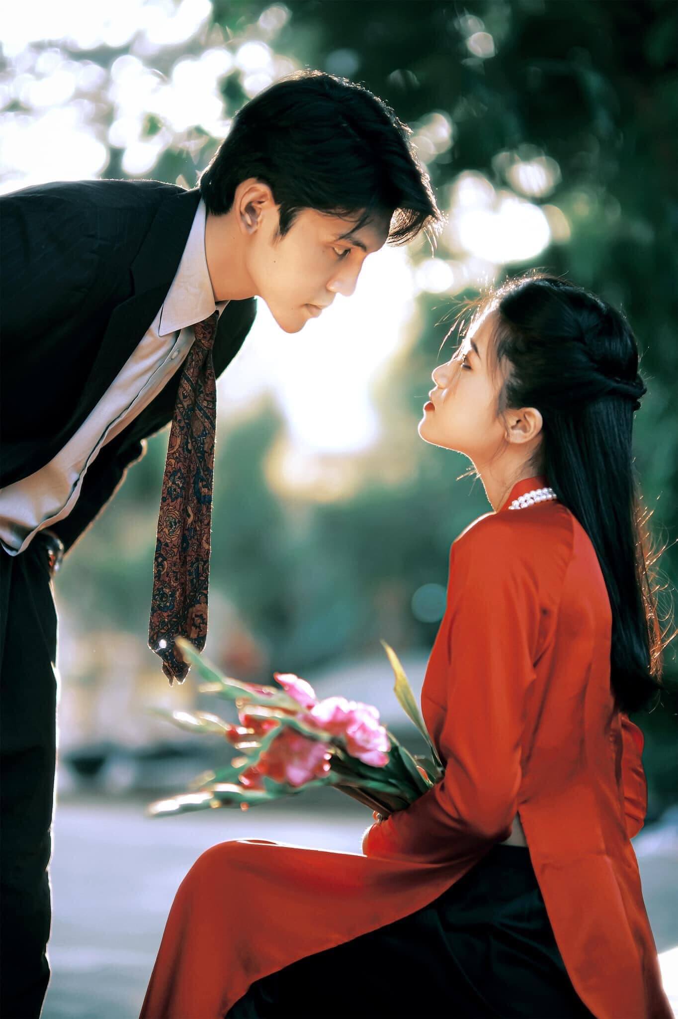 Chụp ảnh nghệ thuật tết cho cặp đôi Chụp ảnh nghệ thuật tết cho cặp đôi