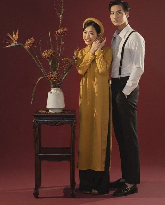 Chụp ảnh nghệ thuật tết cho cặp đôi Chụp ảnh nghệ thuật tết cho cặp đôi