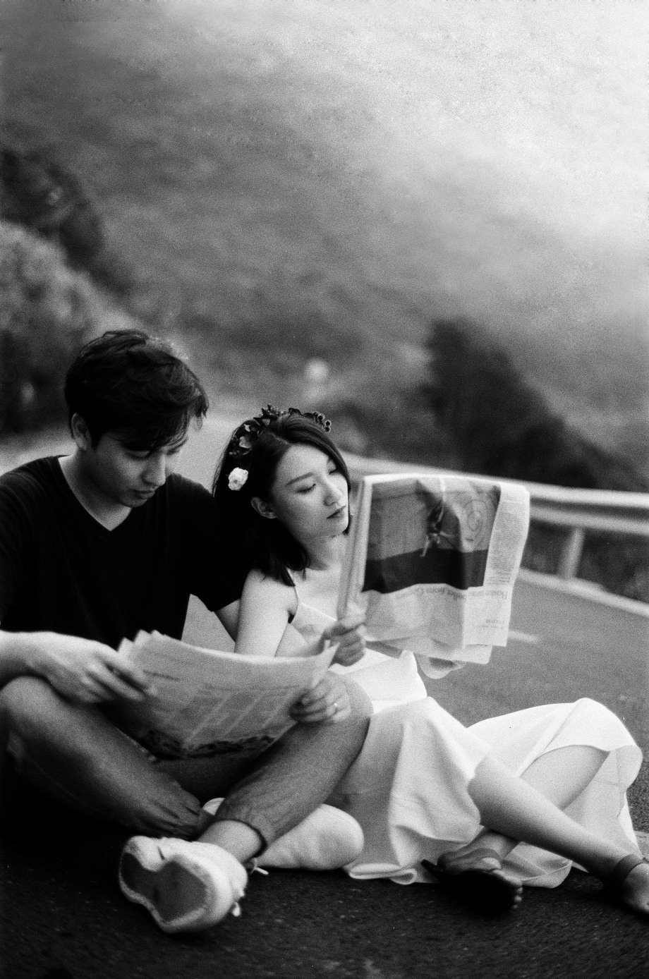 Studio chụp ảnh couple đen trắng tại Hội An uy tín, chất lượng