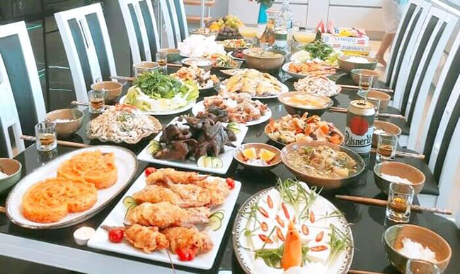 Những món ăn phù hợp cho buổi tiệc liên hoan công ty