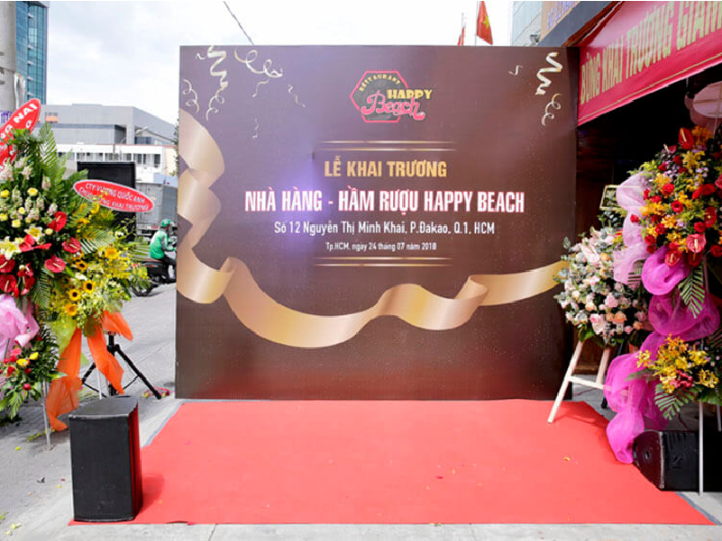 Chuẩn bị background chụp ảnh khai trương như thế nào? Tham khảo 10 điều sau