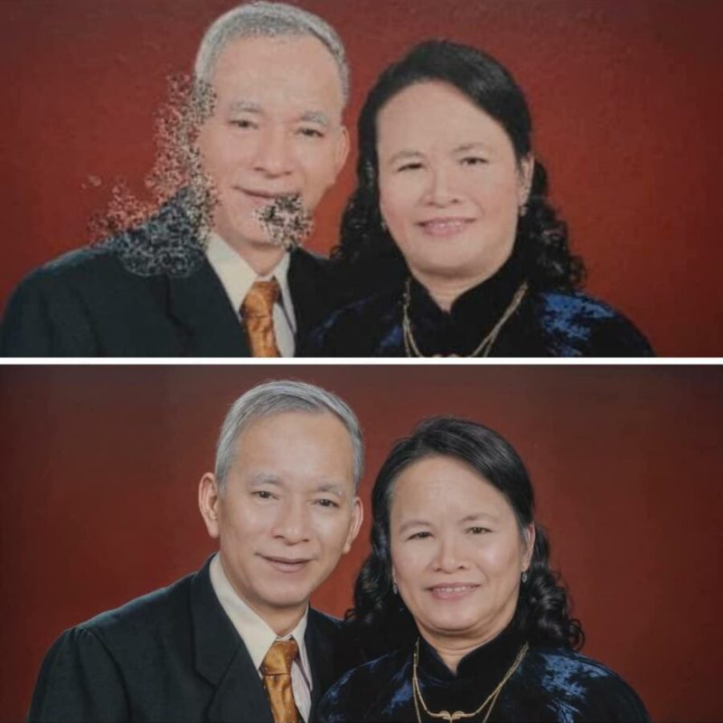 Phục chế ảnh cũ giúp lấy lại nét đẹp xưa Phục chế ảnh cũ giúp lấy lại nét đẹp xưa