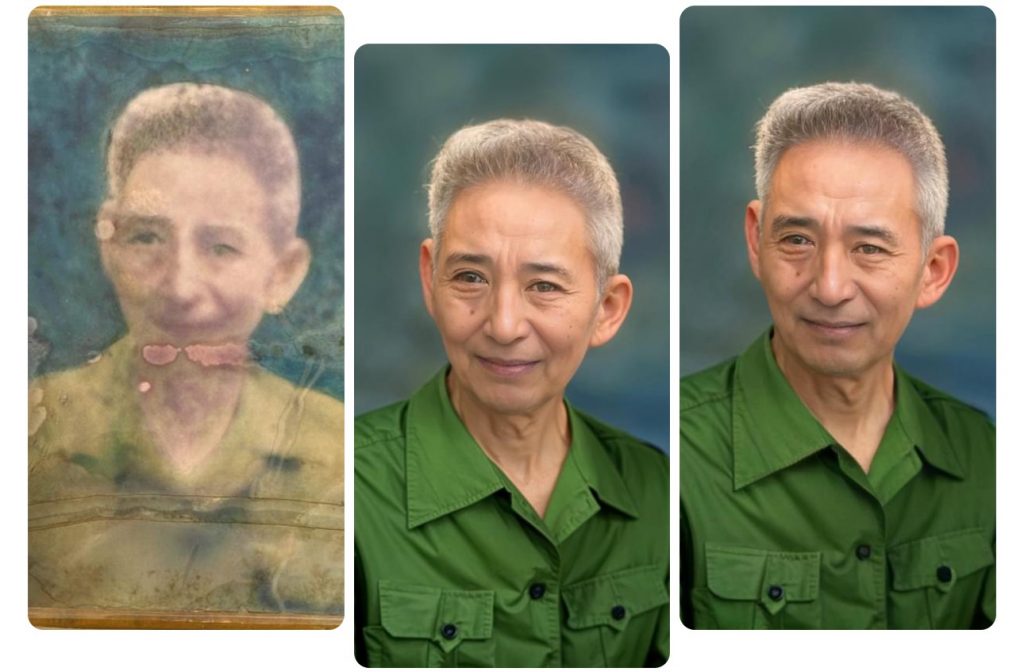 Phục chế ảnh cũ giúp lấy lại nét đẹp xưa Phục chế ảnh cũ giúp lấy lại nét đẹp xưa