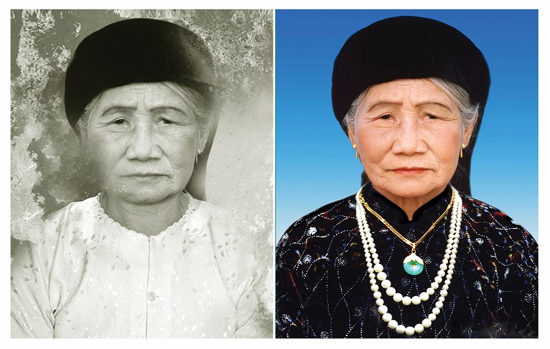 Phục chế ảnh cũ giúp lấy lại nét đẹp xưa Phục chế ảnh cũ giúp lấy lại nét đẹp xưa