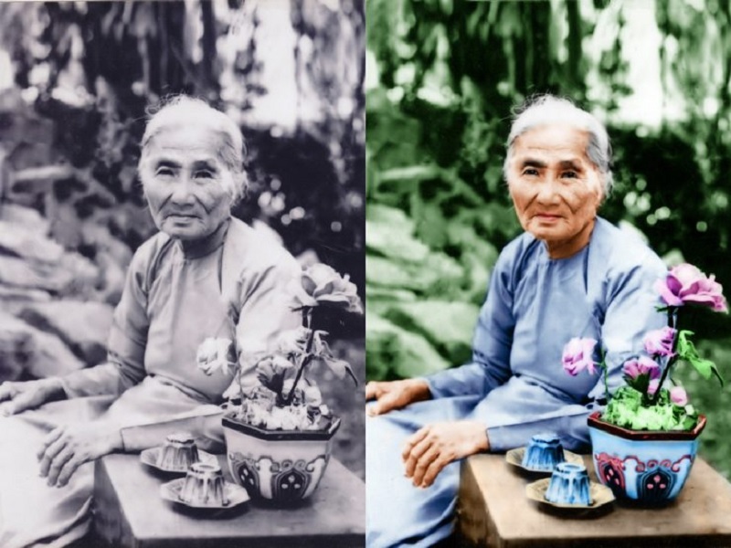 Phục chế ảnh cũ giúp lấy lại nét đẹp xưa Phục chế ảnh cũ giúp lấy lại nét đẹp xưa