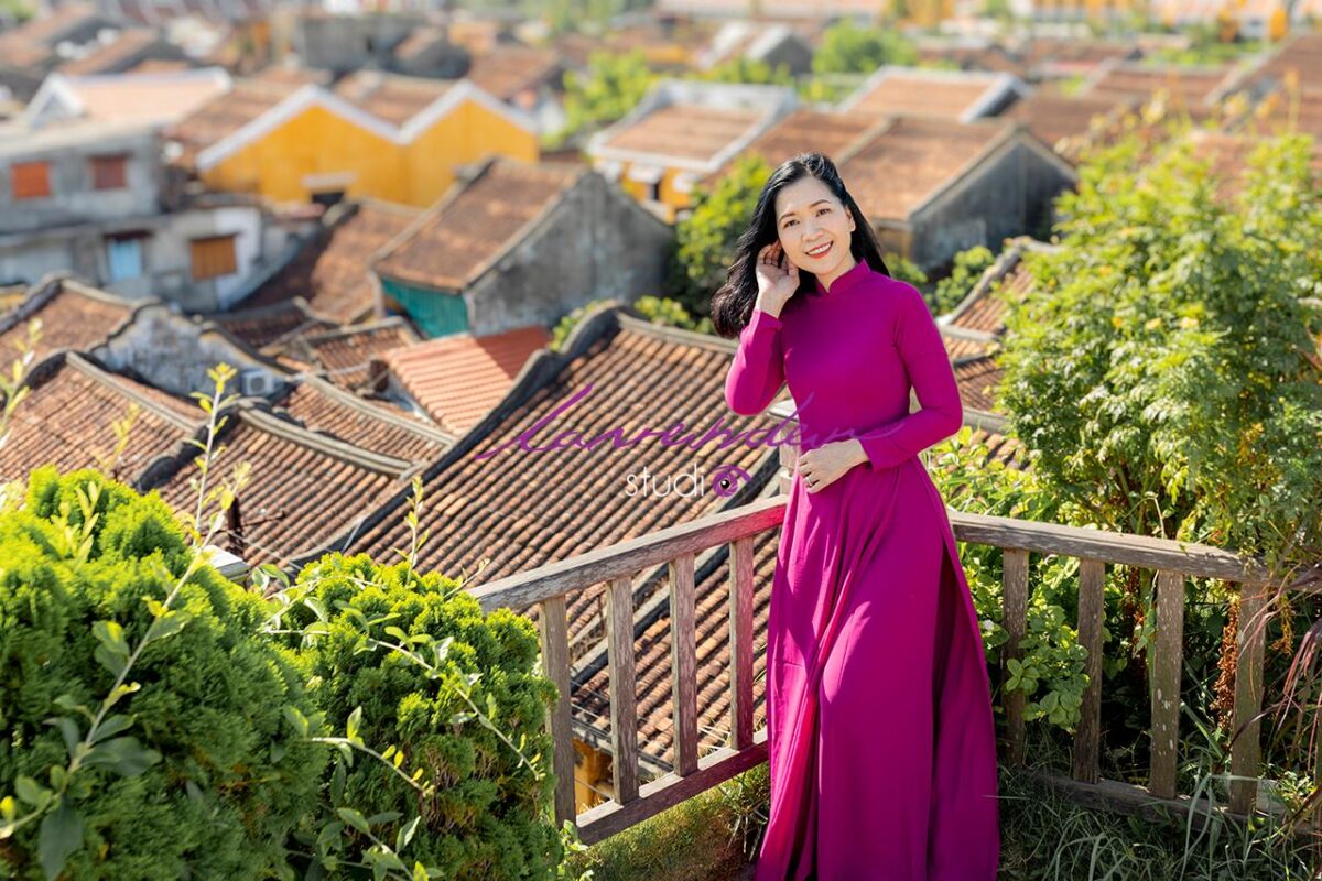 Chụp ảnh áo dài ngoại cảnh ở Hội An đẹp cùng Lavender studio