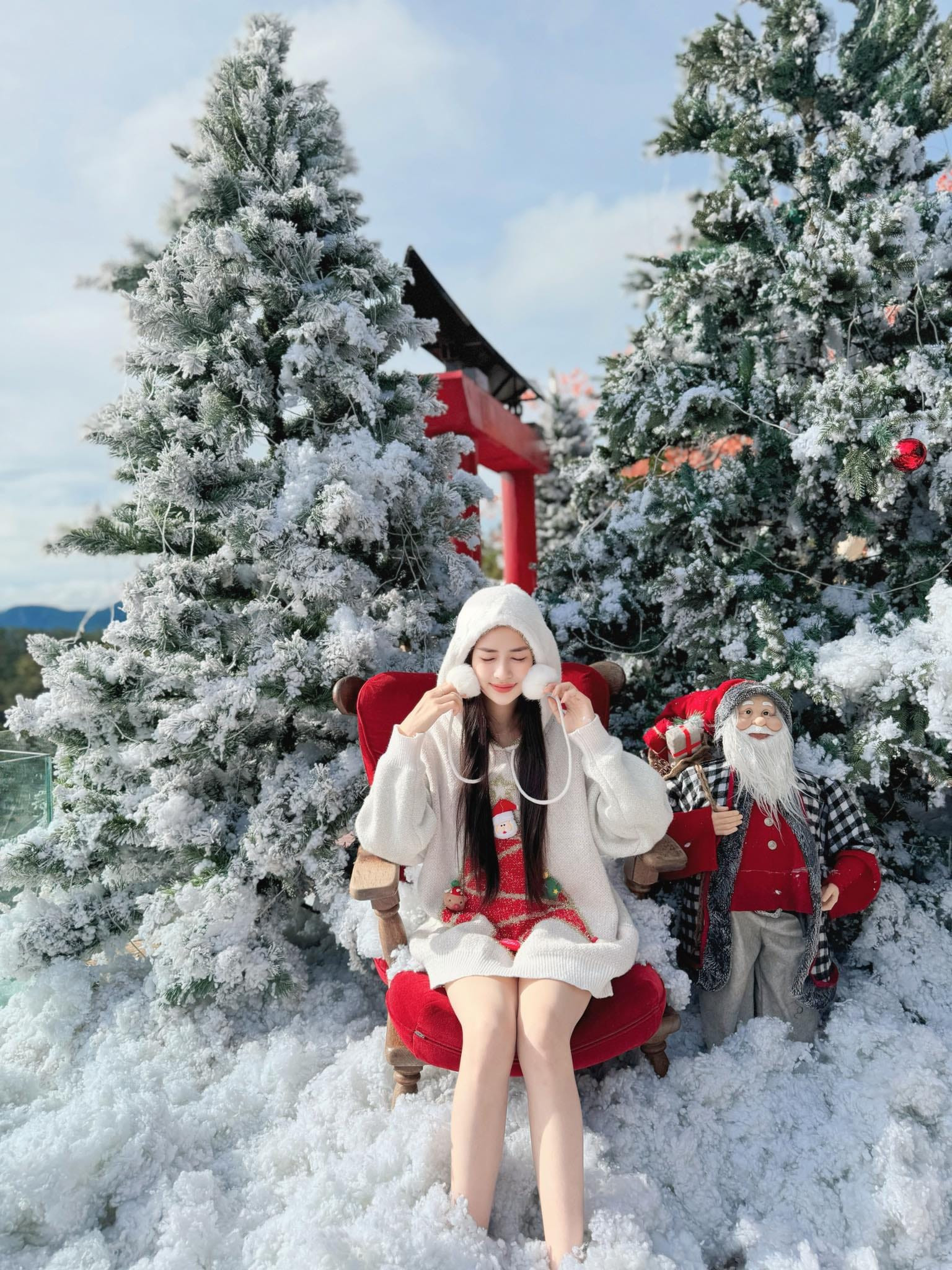 Chụp ảnh Noel phong cách vintage