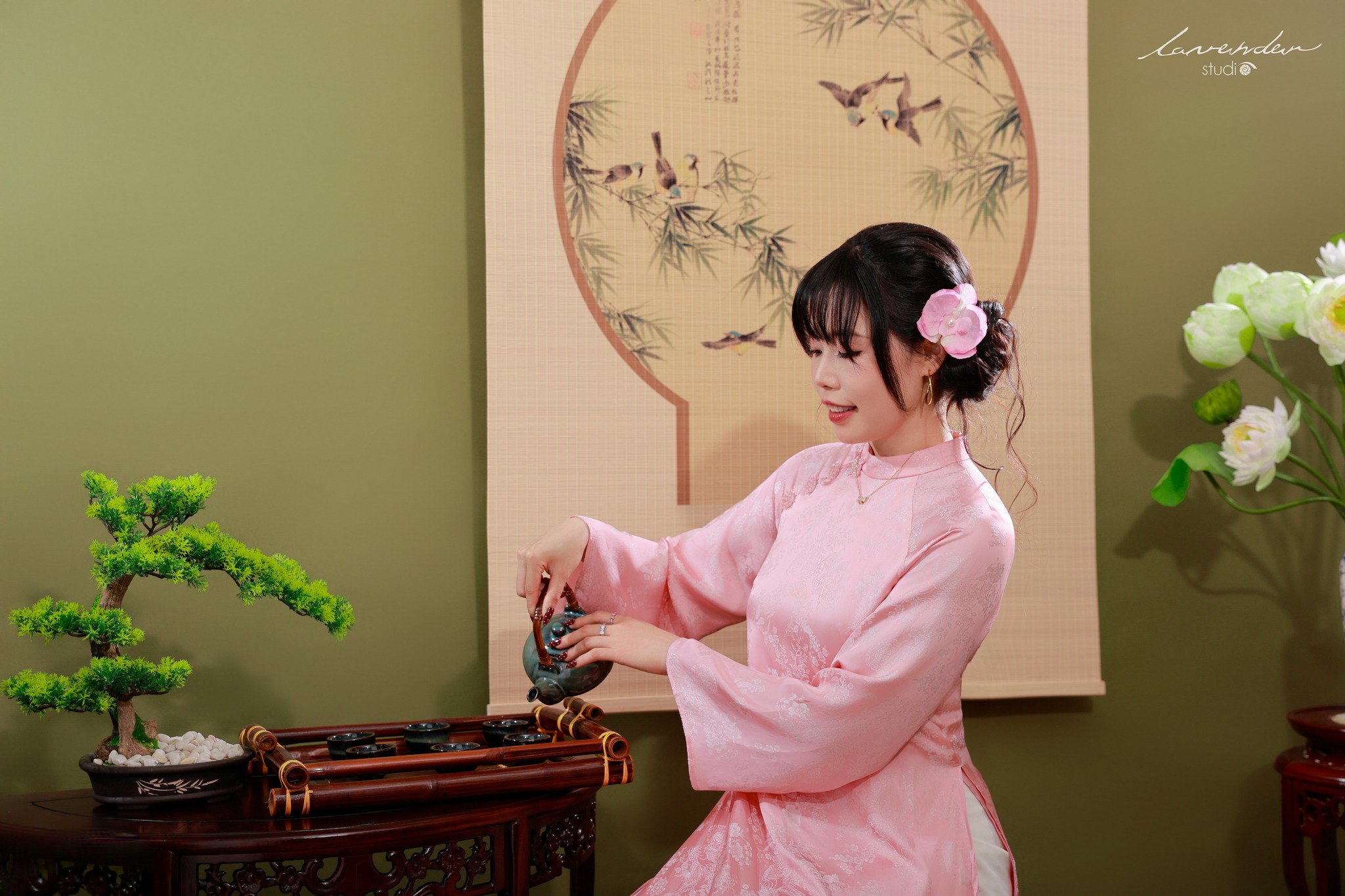 Chụp hình chân dung 2026 cho nữ theo phong cách Hàn Quốc